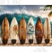 Tło fotograficzne „Deski surfingowe na plaży z falą oceanu” | 4050